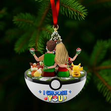 Load image into Gallery viewer, I Choose You Ornament - Personalized Gift for Couples Ornament PopCulturePrints
