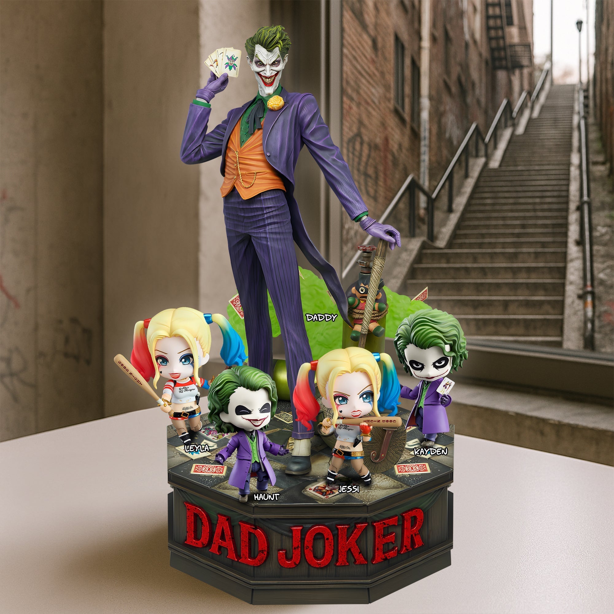 Every Dad Needs A Clown - Clown Dad Acrylic Plaque - Personalized Gifts For Father Shaped Plaques PopCulturePrints