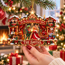 Load image into Gallery viewer, 'Tis the Season to Put on a Show - Personalized 50 Years of Timeless Entertainment Ornament
