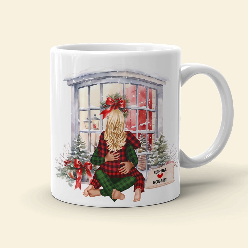 Personalized Christmas Mugs for Couples - Perfect Holiday Gifts & Valentine's Day Gifts Coffee Mug PopCulturePrints