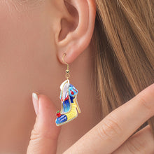 Load image into Gallery viewer, Sparkle in Style: Princess Shoes Earrings - Personalized Gifts for Her Earrings PopCulturePrints
