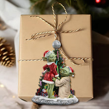 Load image into Gallery viewer, Best Bud You Have, Love You Too - Personalized Cheeky Old Couple Ornament Ornament PopCulturePrints
