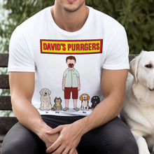 Load image into Gallery viewer, Celebrate Your Furry Friends: Dog And Cat Dad Shirt - Personalized Gift for Pet Lovers Shirts PopCulturePrints
