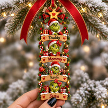 Load image into Gallery viewer, “Merry Family Moments” - Personalized Christmas Ornament for Family
