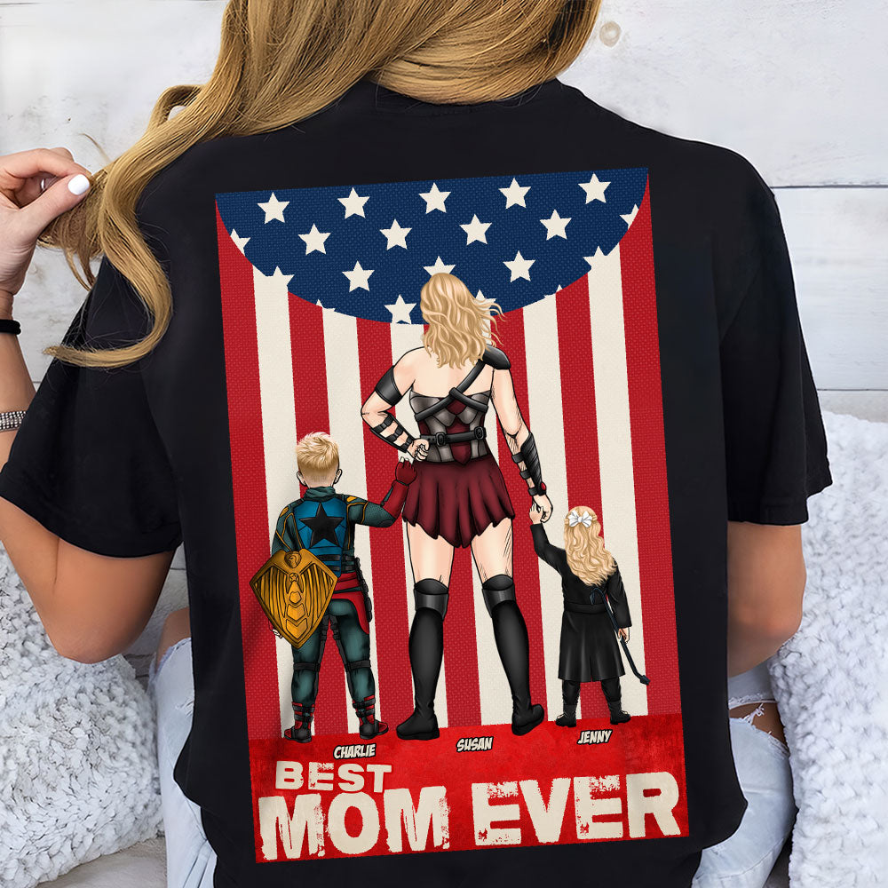 Best Mom Ever - Personalized Custom Shirt for Mom, Grandma and More! Shirts PopCulturePrints