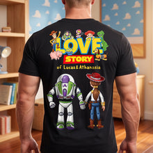 Load image into Gallery viewer, Love Story Shirt - Personalized Gift for Couples

