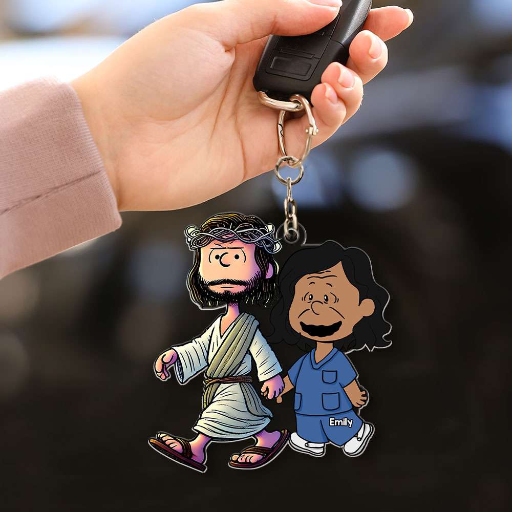 Custom Christian Keychain: Personalized Gift for Faith & Friendship Keychains PopCulturePrints