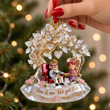 Load image into Gallery viewer, Eternal Reading Partners - Personalized Christmas Ornament for Couples
