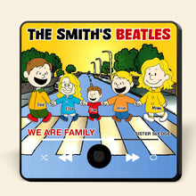 Load image into Gallery viewer, Personalized Family Music Fridge Magnet - We Are Family Design Fridge Magnet PopCulturePrints
