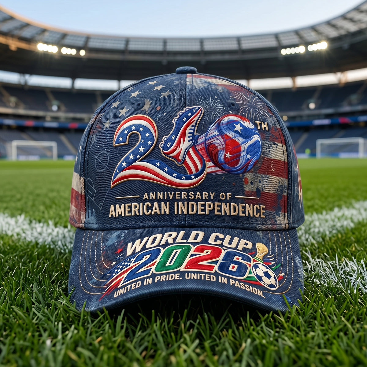 Celebrate Freedom: Proud Festive Classic Cap - Personalized Gift for Sports Lovers & Patriots