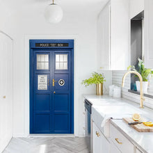 Load image into Gallery viewer, Police Box Door Cover - Perfect For Movie Fans Door Covers PopCulturePrints
