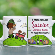 Load image into Gallery viewer, Personalized Dog Lovers Coffee Mug - Unique Gift for Pet Owners Coffee Mug PopCulturePrints
