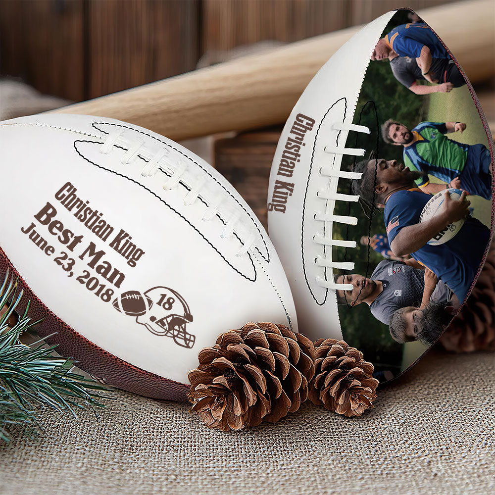 Personalized American Football Photo Gift - Customizable for Players American Football PopCulturePrints