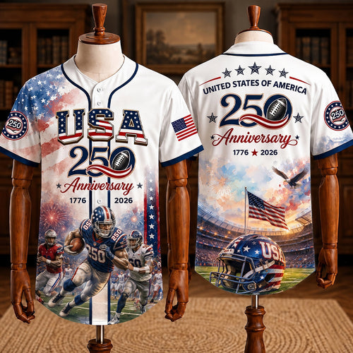 Celebrate America: Customizable Football Jersey - Perfect Gift for Football Fans AOP Products PopCulturePrints