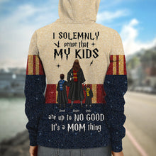 Load image into Gallery viewer, Personalized Harry Potter Mom T-Shirt - I Solemnly Sense That My Kids Are Up to No Good
