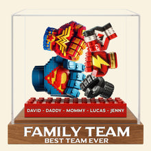 Load image into Gallery viewer, &quot;Best Family Ever&quot; - Personalized Acrylic Plaque Gift for Family, Perfect for Dad, Grandpa, and More! Shaped Plaques PopCulturePrints
