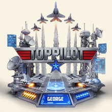 Load image into Gallery viewer, Soar to New Heights - Top Pilot Acrylic Plaque - Personalized Unique Gift for Pilots and Aviation Enthusiasts Shaped Plaques PopCulturePrints
