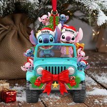 Load image into Gallery viewer, Family Road Christmas Ornament - Personalized Gifts for Family Ornament PopCulturePrints
