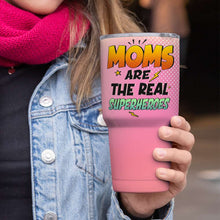 Load image into Gallery viewer, Personalized Superhero Mom Tumbler - Gift for Family Tumbler Cup PopCulturePrints
