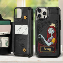 Load image into Gallery viewer, Love Under the Moonlight - Personalized Leather Phone Case for Couples Phone Case PopCulturePrints
