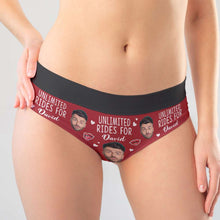 Load image into Gallery viewer, Custom Personalized Boxer &amp; Brief Set for Couples - Unlimited Rides Design Boxer Briefs PopCulturePrints
