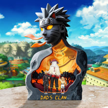 Load image into Gallery viewer, Ninja Dad: Personalized Acrylic Plaque for the Ultimate Dad Shaped Plaques PopCulturePrints
