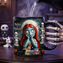 Load image into Gallery viewer, “Embrace the Spookiness!” – Personalized Spooky Mom and Kids Ceramic Coffee Mug for Mother's Day Coffee Mug PopCulturePrints
