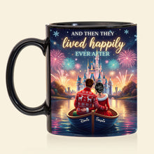 Load image into Gallery viewer, And Then They Lived Happily - Personalized Couple Mug for Special Memories Coffee Mug PopCulturePrints
