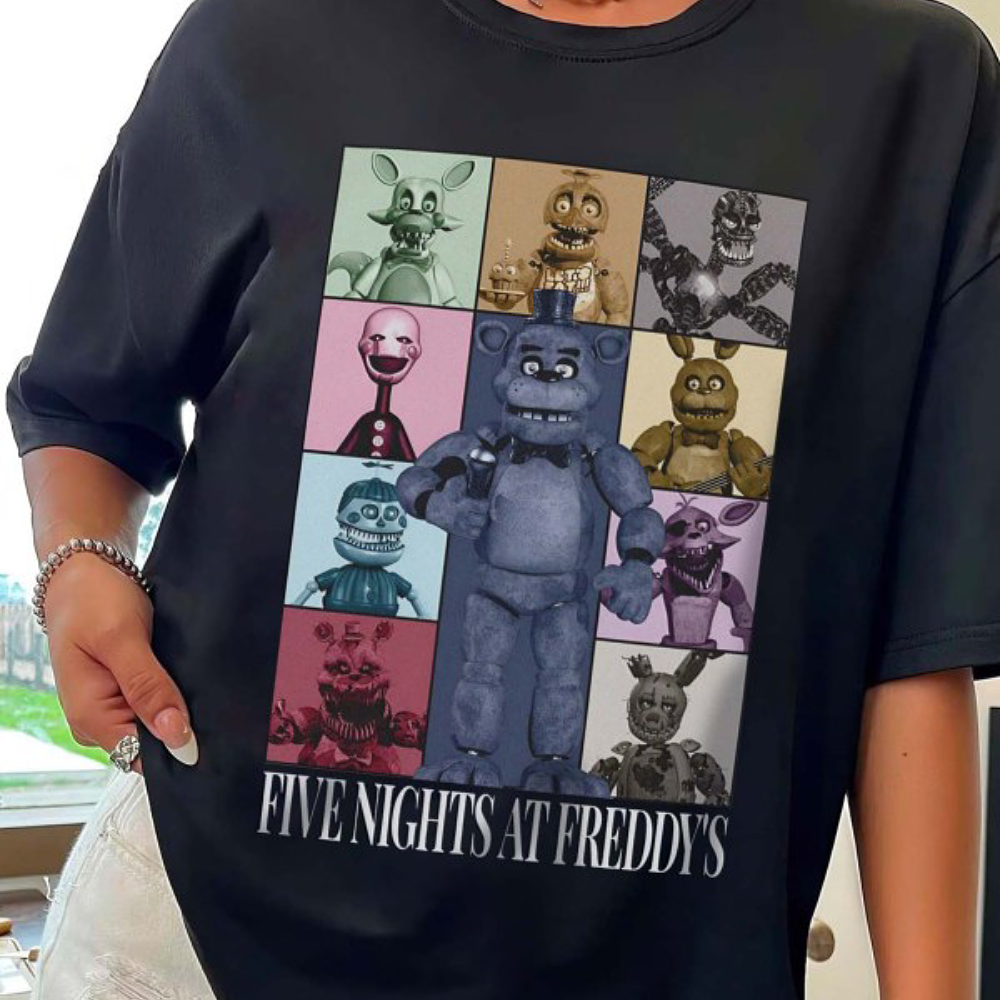 Five Nights at Freddy's Horror Fans Halloween T-Shirt