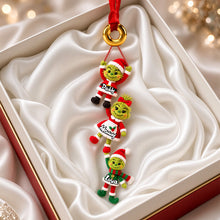 Load image into Gallery viewer, "Celebrate Family Togetherness with Our Unique Ornaments" - Crochet Christmas Family Hanging Ornament - Personalized Gifts for Family
