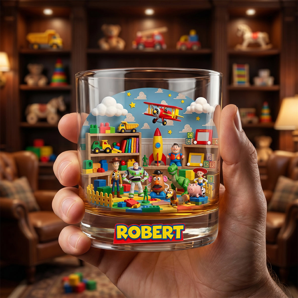 "Sip and Celebrate!" - Personalized Lovely Friends Drinking Glass - Custom Gift for Friends, Family, and Loved Ones Glass PopCulturePrints