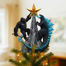 Load image into Gallery viewer, “Climb to New Heights This Christmas!” - Skyline Climbers Tree Topper - Personalized Gifts Ornament PopCulturePrints

