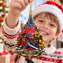 Load image into Gallery viewer, Celebrate Christmas with a High-Tech Twist - Personalized Robotics Ornament for All Ages Ornament PopCulturePrints
