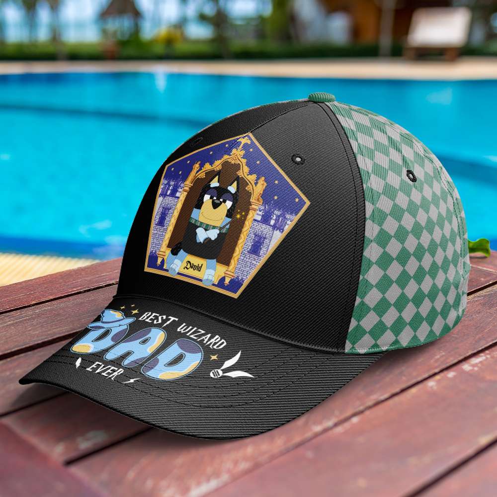 Personalized Best Wizard Dad Ever Hat