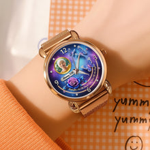 Load image into Gallery viewer, Forever in Our Hearts - Custom Photo Heaven Angel Mesh Strap Quartz Watch - Unique Gift for Loved Ones Quartz Watch PopCulturePrints
