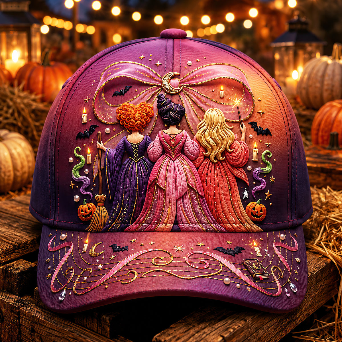 Enchanting Whimsical Fantasy Cap - Personalized Halloween Gifts Caps PopCulturePrints