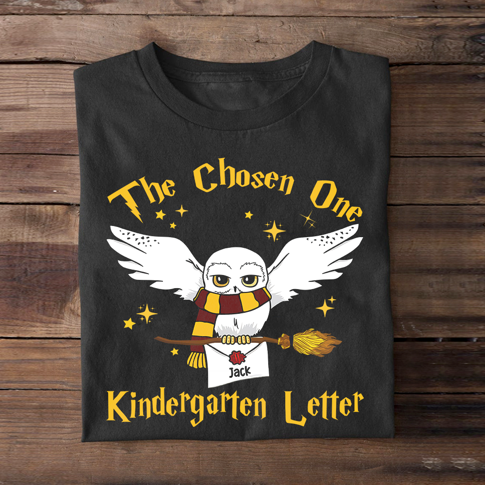 Personalized Kindergarten Acceptance T-Shirt - The Chosen One