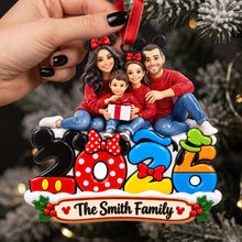 Load image into Gallery viewer, Cherish Family Moments This Christmas - Personalized Custom Photo Ornament Gift for Family and Friends
