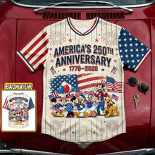Load image into Gallery viewer, America 250th Anniversary Jersey - Personalized Gifts For Patriots 01tyqn290626 AOP Products PopCulturePrints
