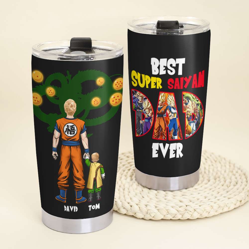 Super Saiyan Family Personalized Tumbler