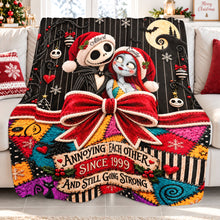 Load image into Gallery viewer, Annoyingly In Love Couple Blanket - Personalize Your Christmas Gift for Couples
