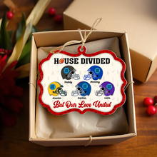 Load image into Gallery viewer, Personalized Christmas Gift For Family Ornament Football Helmet 05HUPU151024 Ornament PopCulturePrints
