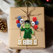 Load image into Gallery viewer, Celebrate Your Achievement! Personalized Graduation Christmas Ornament - Perfect Gift for Graduates, Friends &amp; Family Ornament PopCulturePrints
