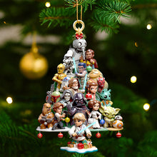 Load image into Gallery viewer, “Celebrate the Magic of Film” - Cosmic Troop Christmas Tree Ornament, Personalized Gifts for Movie Fans Ornament PopCulturePrints
