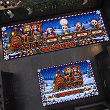 Load image into Gallery viewer, The Spooky Express Family Runner Rug - Personalized Gifts For Family 03TYTA220926 Doormat PopCulturePrints
