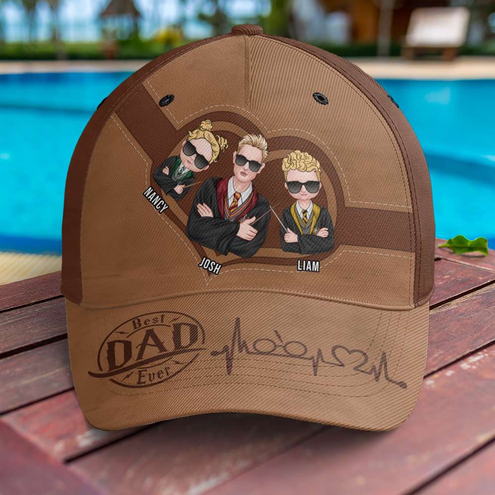 Personalized Best Dad Ever Harry Potter Themed Cap