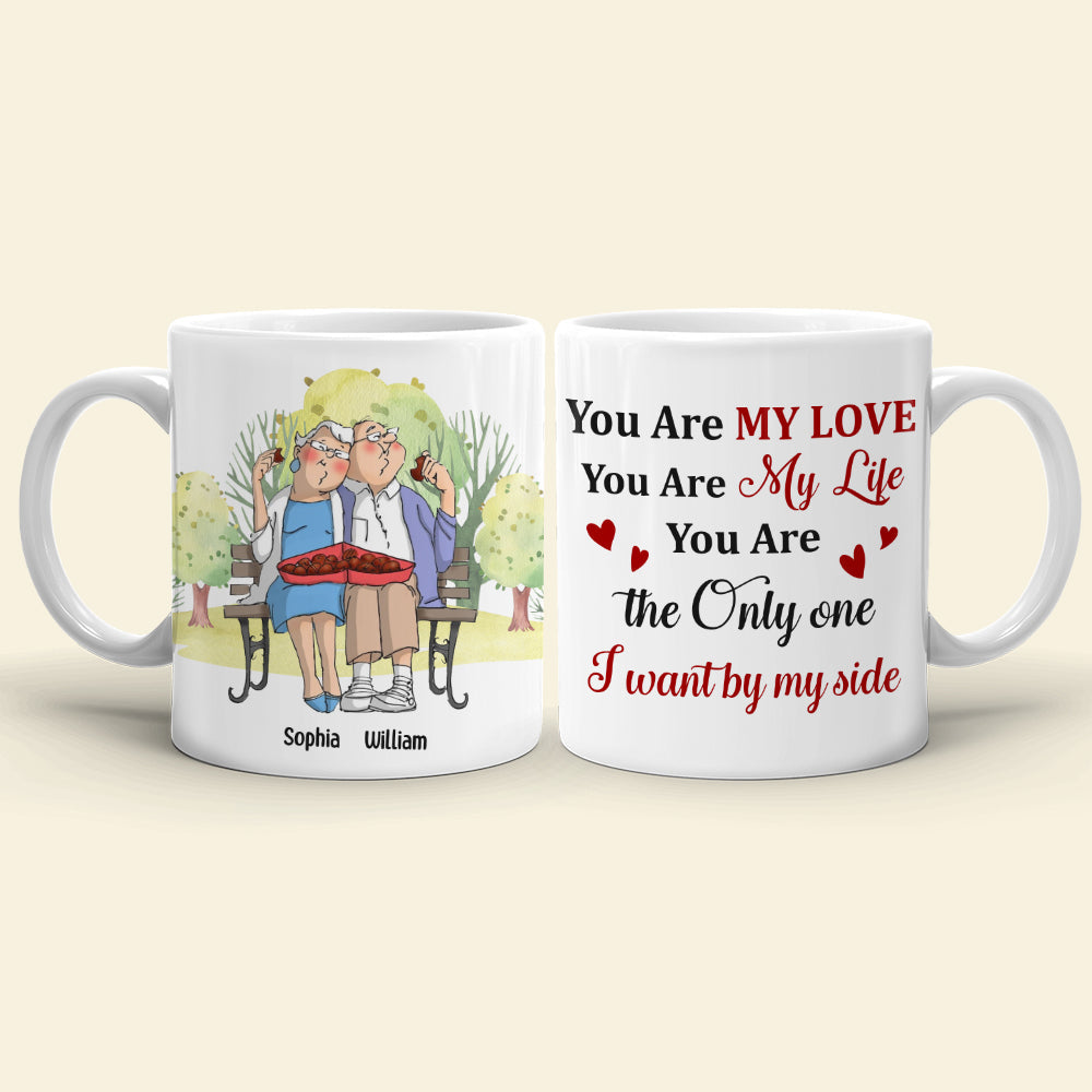 Personalized Cartoon Couple Mug | Unique Valentine's Day Gifts for Partners Coffee Mug PopCulturePrints