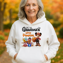 Load image into Gallery viewer, Grandma&#39;s Little Pumpkins – Personalized Halloween Shirt for Grandma Shirts PopCulturePrints
