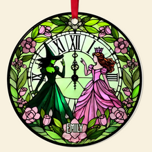 Load image into Gallery viewer, Personalized Besties Christmas Ornament - Magical Witchy Theme Ornament PopCulturePrints
