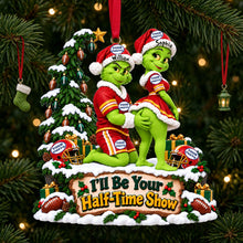 Load image into Gallery viewer, I'll Be Your Half-Time Show - Furry Naughty Couples Acrylic Ornament - Personalized Christmas Gifts for Sports Lovers
